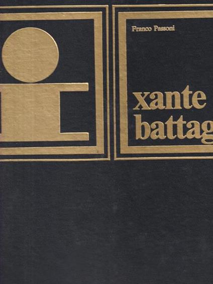 Xante Battaglia - Franco Passoni - copertina