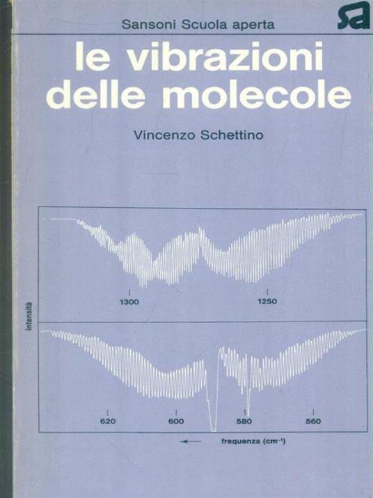 Le vibrazioni delle molecole - Vincenzo Schettino - copertina