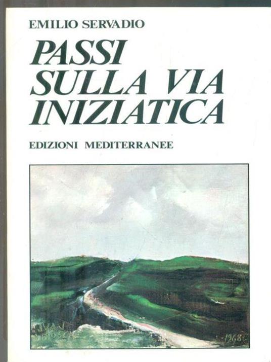 Passi sulla via iniziatica - Emilio Servadio - copertina