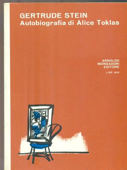 Autobiografia di Alice Toklas - Gertrude Stein - copertina