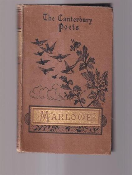 The Canterbury poets - Christopher Marlowe - copertina