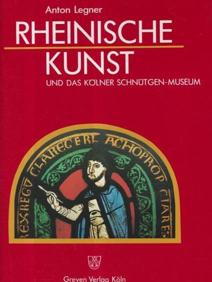 Rheinische Kunst - Anton Legner - copertina