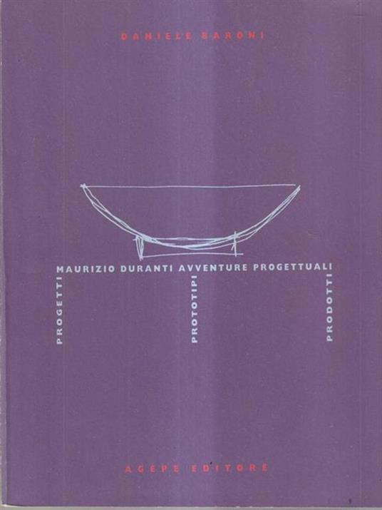 Maurizio Duranti Avventure Progettuali - Daniele Baroni - copertina