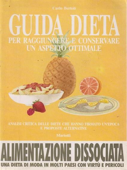 Guida dieta - Carlo Bertoli - copertina