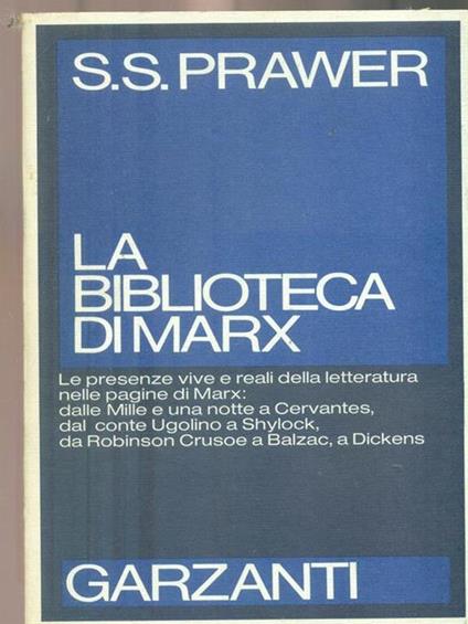 La biblioteca di Marx - copertina