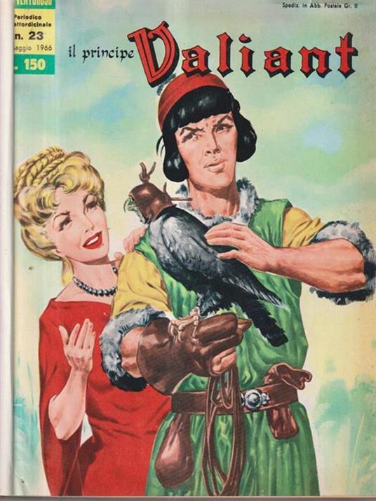 Il principe Valiant dal n. 23 al n. 36 del 1966 rilegati in un solo volume -   - copertina