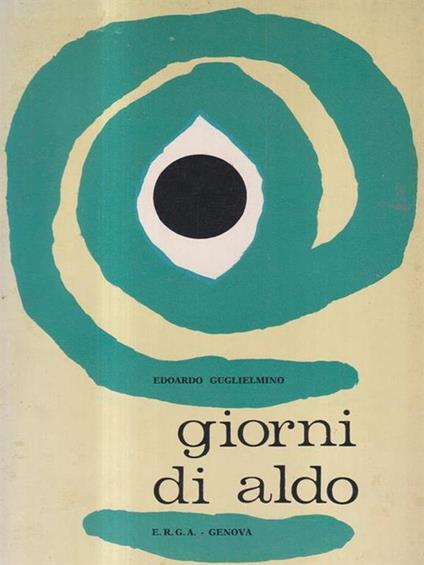 Giorni di aldo - Edoardo Guglielmino - copertina