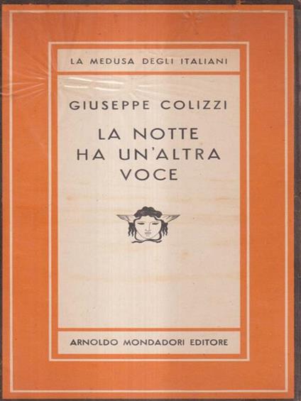 La notte ha un'altra voce - Giuseppe Colizzi - copertina