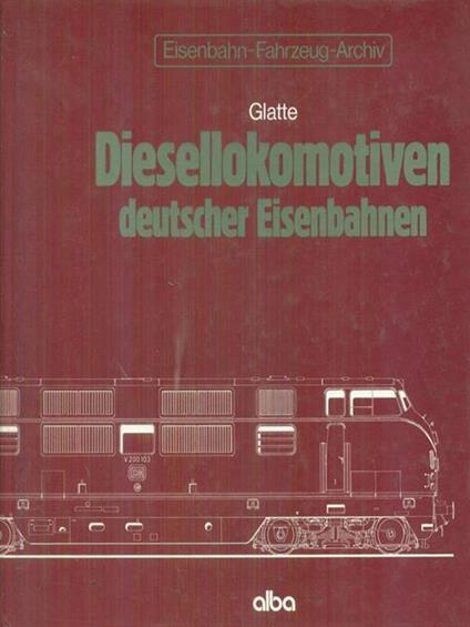 Diesellokomotiven deutscher Eisenbahnen - copertina