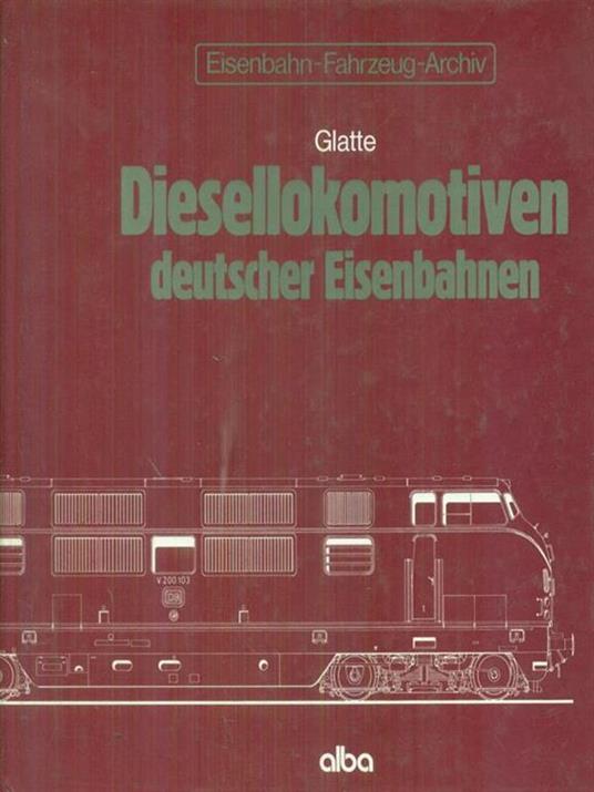 Diesellokomotiven deutscher Eisenbahnen - copertina