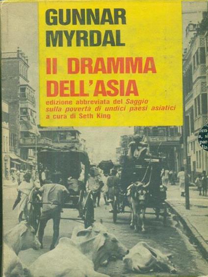 Il dramma dell'Asia 2vv - Gunnar Myrdal - copertina