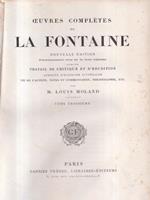 Oeuvres completes de La Fontaine Contes I