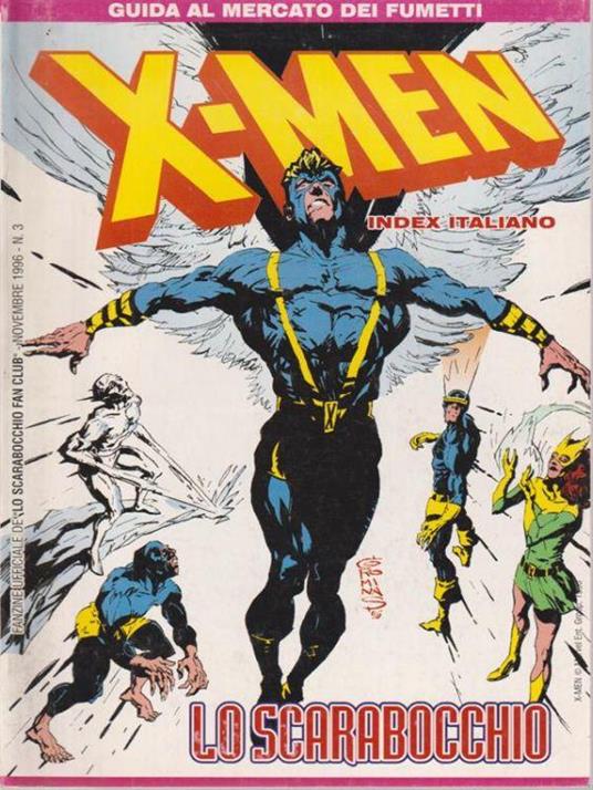 X-Men 3. Guida al mercato dei fumetti - Lo scarabocchio - copertina