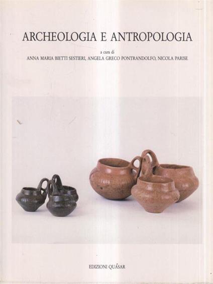 Archeologia e antropologia - copertina