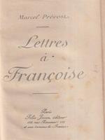 Lettres a Francoise