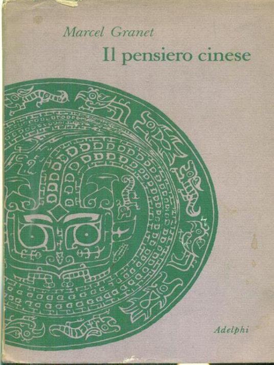 Il pensiero cinese - Marcel Granet - copertina