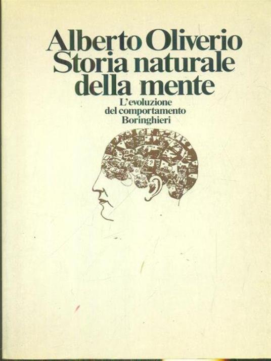 Storia naturale della mente - Alberto Oliverio - copertina