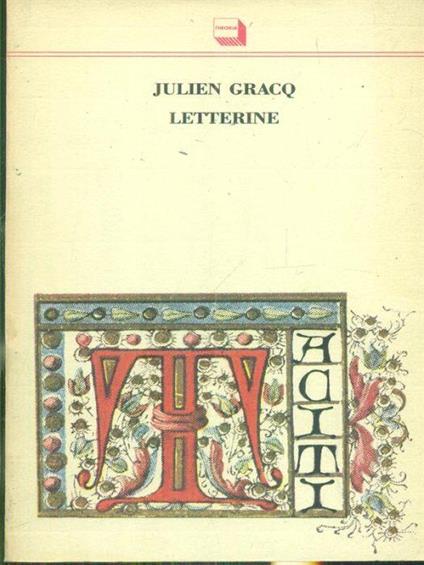 Letterine - Julien Gracq - copertina