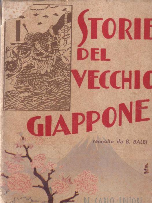 Storie del vecchio Giappone - Bartolomeo Balbi - copertina