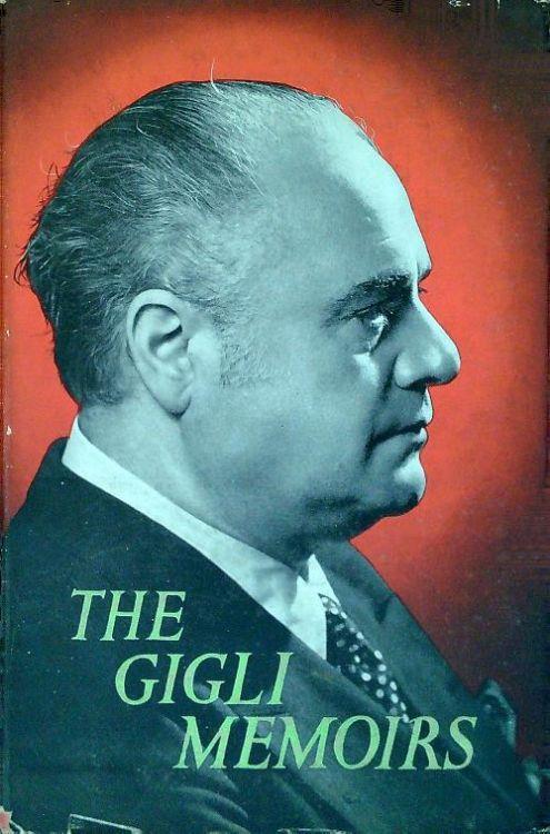 The Gigli memoirs - Beniamino Gigli - copertina