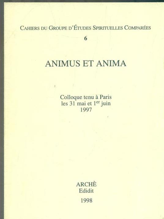 Animus et Anima - copertina