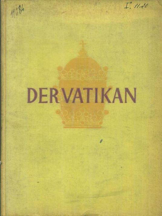 Der Vatikan - Joseph Bernhart - copertina