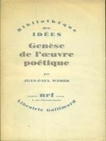 Genese de l'oeuvre poetique