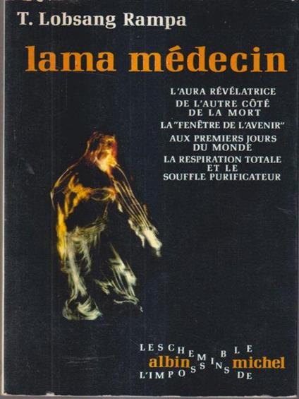 Lama medecin - T. Lobsang Rampa - copertina