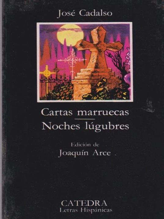 Bartas marriecas - Noches lugubres - José Cadalso - copertina