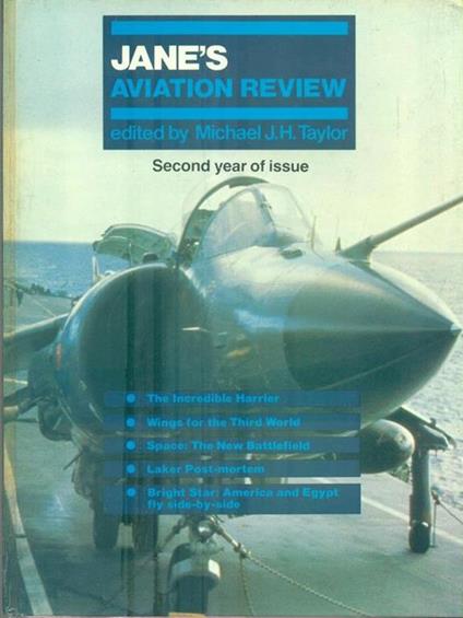 Jane's Aviation Review 1982-83. Second Year of Issue - Michael Taylor - copertina