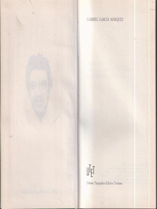 Gabriel Garcia Marquez nobel 1982 - Gabriel García Márquez - copertina