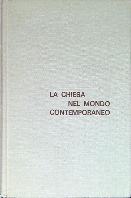 La Chiesa nel mondo contemporaneo - copertina