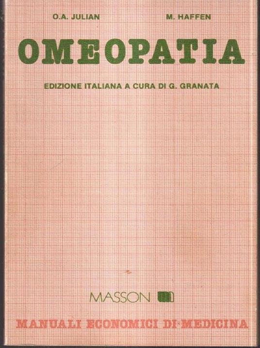 Omeopatia - Julian Marias - copertina