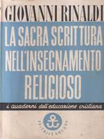 La sacra scrittura nell'insegnamento religioso