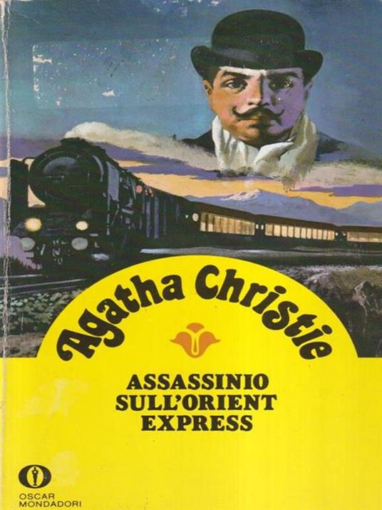 Assassinio sull'Orient Express - Agatha Christie - copertina