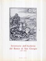 Inventario dell'Archivio del Banco di San Giorgio (1407 - 1805) Vol. 3. Tomo 2