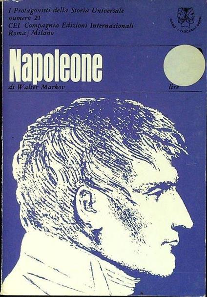 Napoleone - Talleyrand - Walter Markov - copertina