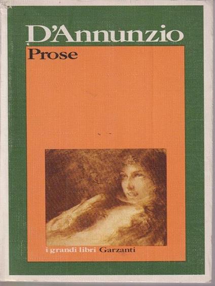 Prose - Gabriele D'Annunzio - copertina