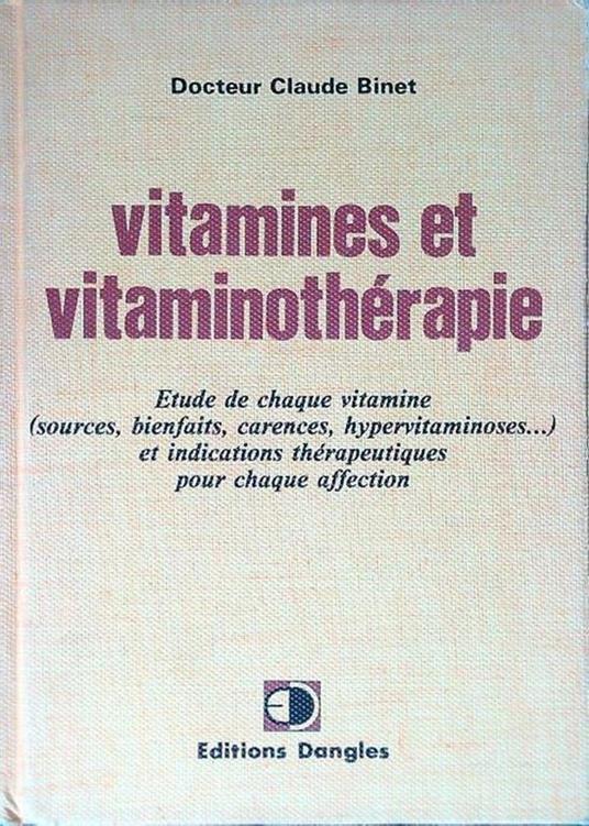 Vitamines et vitaminothérapie - Claude Binet - copertina