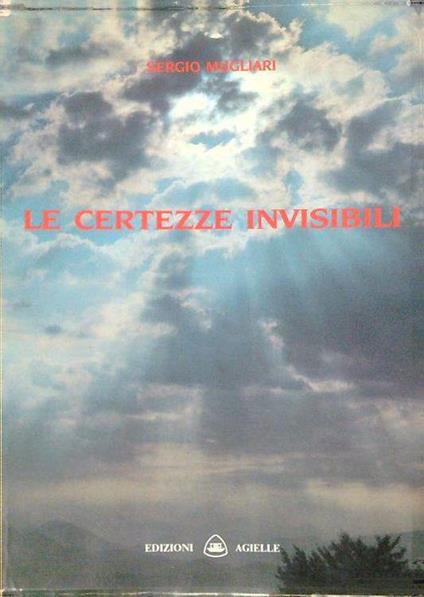 Le certezze invisibili - Sergio Mugliari - copertina