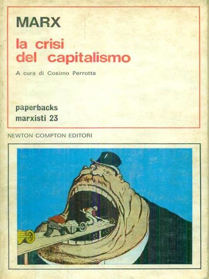 La  crisi del Capitalismo - Karl Marx - copertina
