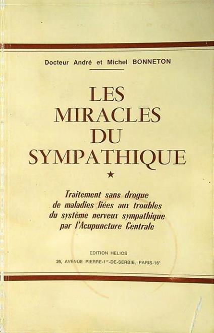 Les miracles du sympathique - André Michel - copertina