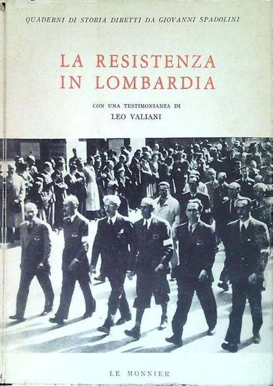 La resistenza in Lombardia - copertina