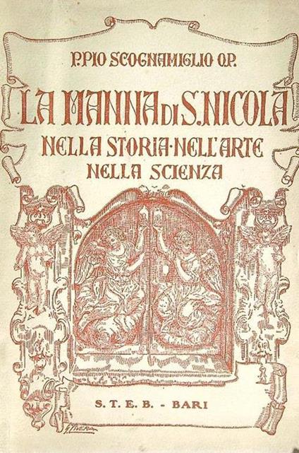 La manna di S. Nicola - P. Pio Scognamiglio - copertina