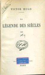 Le legende des siecles III