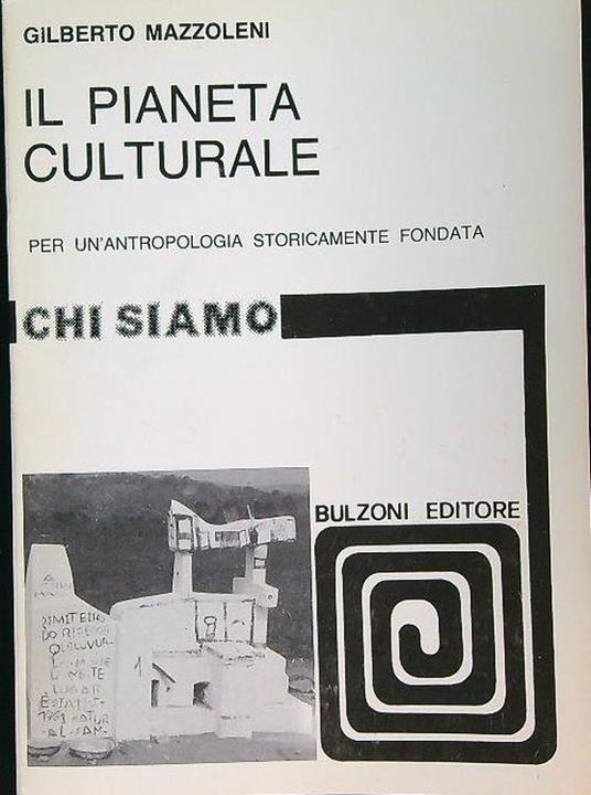 Il pianeta culturale - Gilberto Mazzoleni - copertina