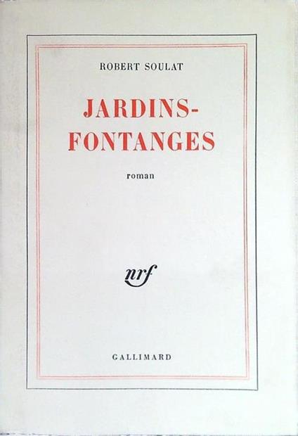 Jardins-Fontanges - Robert Soulard - copertina