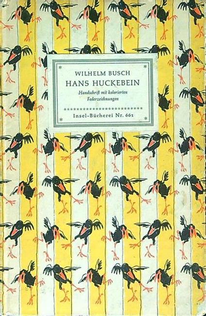 Hans Huchebein - Wilhelm Busch - copertina