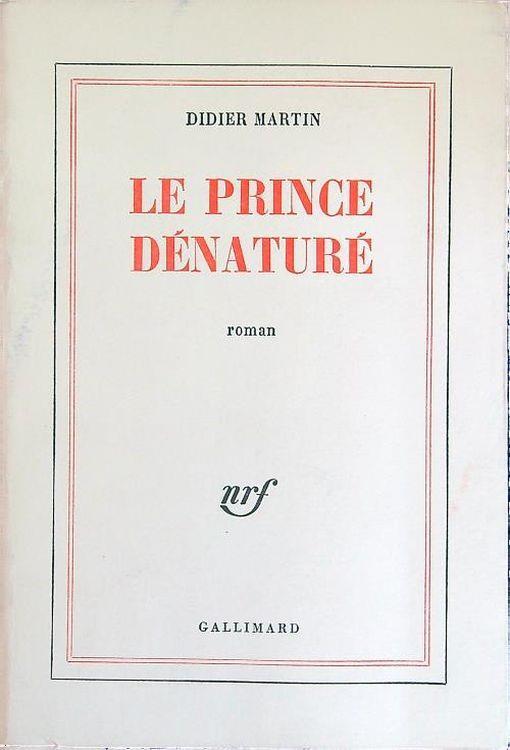 Le prince denature' - Didier Merlin - copertina