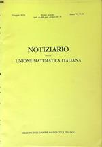 Notiziario della unione matematica italiana anno V n. 6